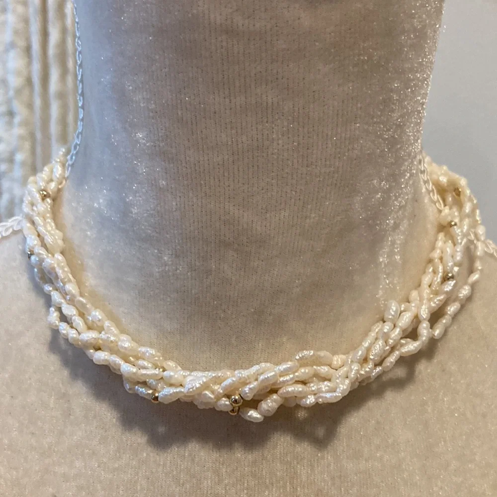 Rice Pearls 14k - Picture 8 of 15